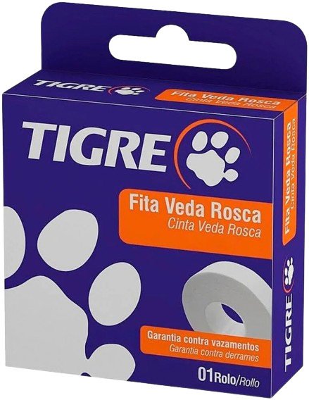 FITA Tigre Veda Rosca 18 x 10 (Produto Local)