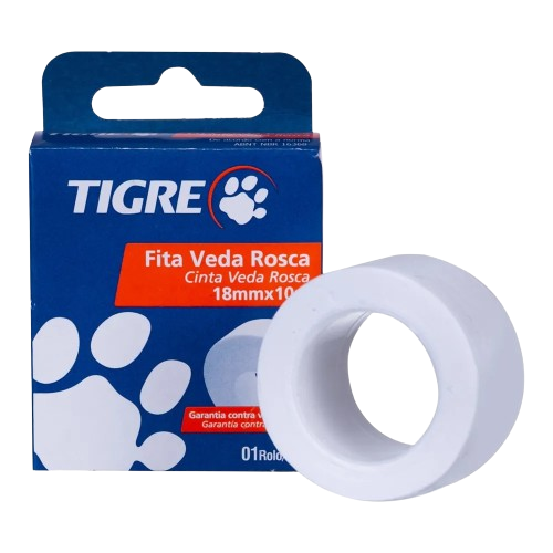 FITA Tigre Veda Rosca 18 x 10 (Produto Local)